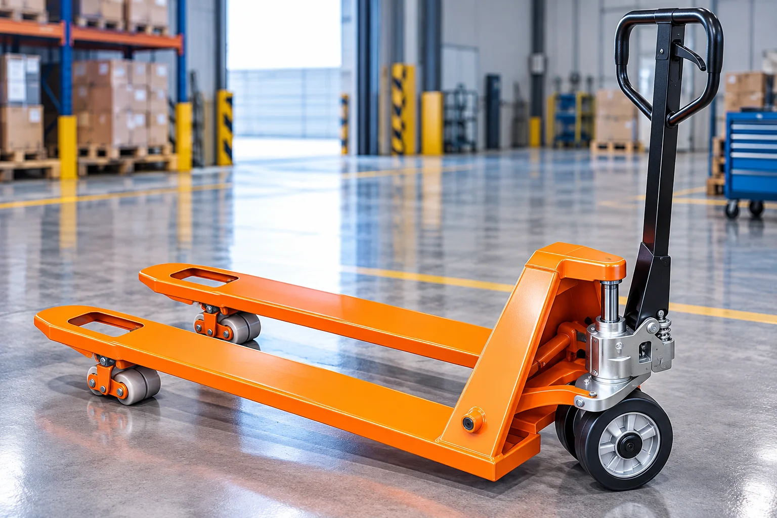 Loading Platform and Pallet Truck